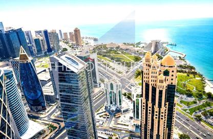 Office Space - Studio - 1 Bathroom for rent in West Bay Tower - West Bay - West Bay - Doha
