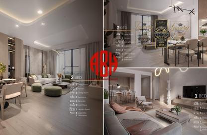 Apartment - 2 Bedrooms - 3 Bathrooms for sale in Lusail Marina Heights - Marina District - Lusail