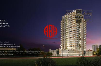 Apartment - 2 Bedrooms - 3 Bathrooms for sale in Lusail Marina Heights - Marina District - Lusail