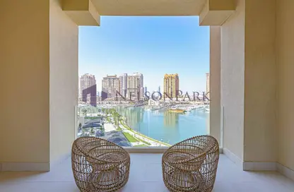 Apartment - 1 Bedroom - 2 Bathrooms for rent in The St. Regis Marsa Arabia Island - Marsa Arabia - The Pearl Island - Doha