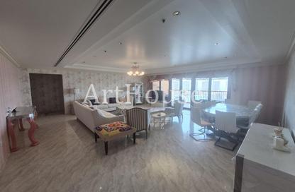 Apartment - 3 Bedrooms - 5 Bathrooms for rent in West Porto Drive - Porto Arabia - The Pearl Island - Doha Apartment - 3 Bedrooms - 5 Bathrooms for rent in West Porto Drive - Porto Arabia - The Pearl Island - Doha