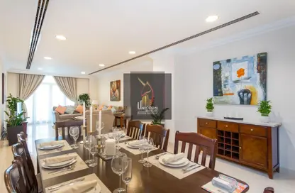 Apartment - 3 Bedrooms - 3 Bathrooms for rent in Fereej Bin Mahmoud South - Fereej Bin Mahmoud - Doha