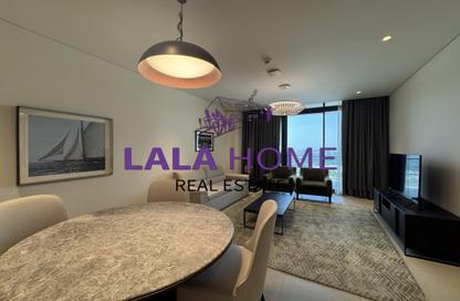 Apartment - 1 Bedroom - 2 Bathrooms for rent in Lusail Marina Heights - Marina District - Lusail