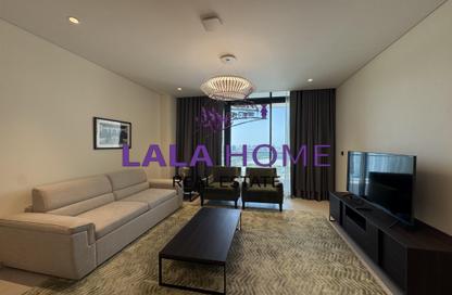 Apartment - 1 Bedroom - 2 Bathrooms for rent in Lusail Marina Heights - Marina District - Lusail