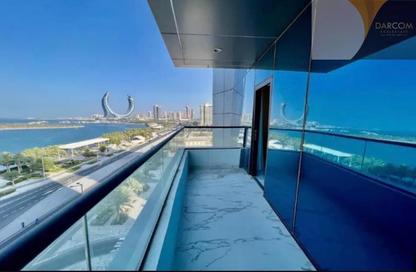 Apartment - 2 Bedrooms - 3 Bathrooms for rent in Lusail Marina Heights - Marina District - Lusail Apartment - 2 Bedrooms - 3 Bathrooms for rent in Lusail Marina Heights - Marina District - Lusail