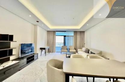 Apartment - 2 Bedrooms - 3 Bathrooms for rent in Lusail Marina Heights - Marina District - Lusail Apartment - 2 Bedrooms - 3 Bathrooms for rent in Lusail Marina Heights - Marina District - Lusail