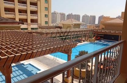 Apartment - Studio - 1 for rent in East Porto Drive - Porto Arabia - The Pearl Island - Doha