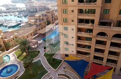 شقة - 2 غرف نوم - 2 حمامات للايجار في برج 10 - بورتو أرابيا - جزيرة اللؤلؤة - الدوحة