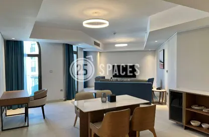 شقة - غرفة نوم - 2 حمامات للايجار في البلاج الجنوبي - البلاج - جزيرة اللؤلؤة - الدوحة