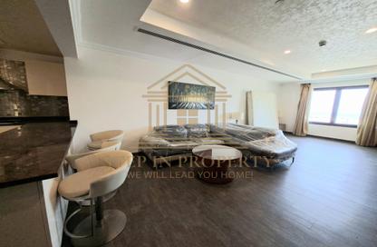 Apartment - Studio - 1 Bathroom for rent in East Porto Drive - Porto Arabia - The Pearl Island - Doha