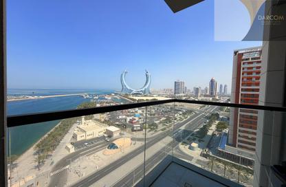 Apartment - 1 Bedroom - 2 Bathrooms for rent in Lusail Marina Heights - Marina District - Lusail Apartment - 1 Bedroom - 2 Bathrooms for rent in Lusail Marina Heights - Marina District - Lusail