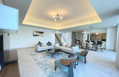 Penthouse - 4 Bedrooms - 5 Bathrooms for rent in Lusail Marina Heights - Marina District - Lusail