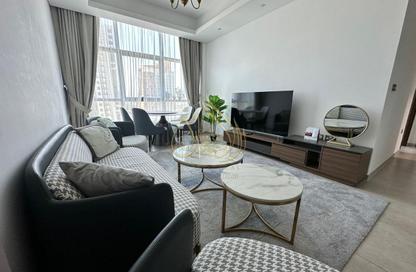 Apartment - 2 Bedrooms - 3 Bathrooms for rent in Lusail Marina Heights - Marina District - Lusail