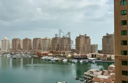 Apartment - 1 Bedroom - 2 Bathrooms for rent in East Porto Drive - Porto Arabia - The Pearl Island - Doha