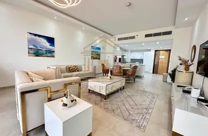 Apartment - 1 Bedroom - 2 Bathrooms for rent in Lusail Marina Heights - Marina District - Lusail