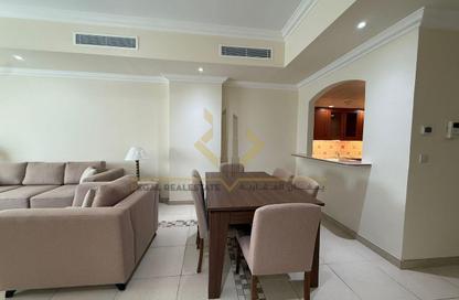 Apartment - 1 Bedroom - 2 Bathrooms for rent in West Porto Drive - Porto Arabia - The Pearl Island - Doha