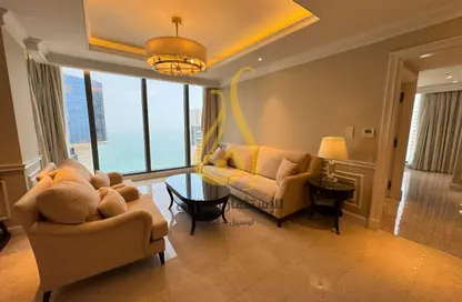 شقة - غرفة نوم - 2 حمامات للايجار في برج وست باي - الخليج الجنوبي - الخليج الغربي - الدوحة