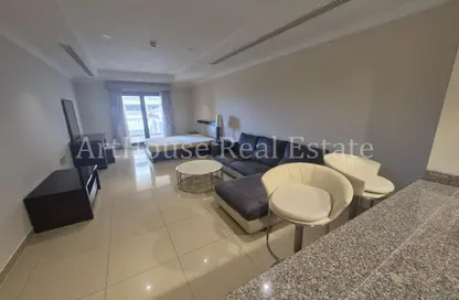 Apartment - Studio - 1 Bathroom for rent in Porto Arabia - The Pearl Island - Doha