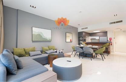 Apartment - 2 Bedrooms - 3 Bathrooms for rent in Boulevard View - Yasmeen City - Lusail