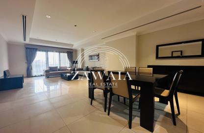 Apartment - 1 Bedroom - 2 Bathrooms for rent in West Porto Drive - Porto Arabia - The Pearl Island - Doha