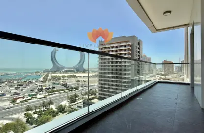 شقة - 2 غرف نوم - 4 حمامات للايجار في مرتفعات مارينا لوسيل - منطقة المارينا - الوسيل