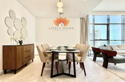 Apartment - 2 Bedrooms - 4 Bathrooms for rent in Lusail Marina Heights - Marina District - Lusail