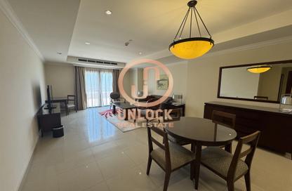 Apartment - 1 Bedroom - 2 Bathrooms for rent in East Porto Drive - Porto Arabia - The Pearl Island - Doha