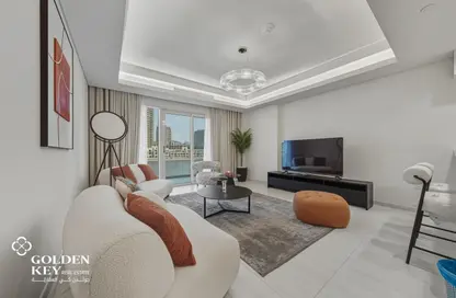 Apartment - 1 Bedroom - 2 Bathrooms for rent in Crystal Residence - Gewan Island - The Pearl Island - Doha