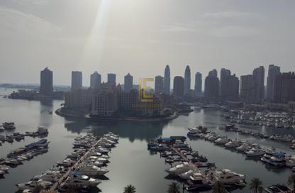 Apartment - 1 Bedroom - 2 Bathrooms for rent in East Porto Drive - Porto Arabia - The Pearl Island - Doha