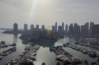 شقة - غرفة نوم - 2 حمامات للايجار في طريق بورتو الشرقي - بورتو أرابيا - جزيرة اللؤلؤة - الدوحة