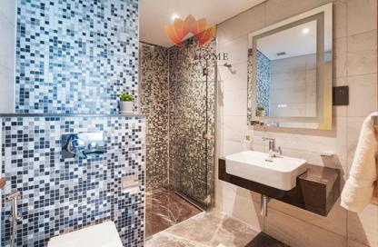 Apartment - 2 - 2 for rent in Lusail Marina Heights - Marina District - Lusail