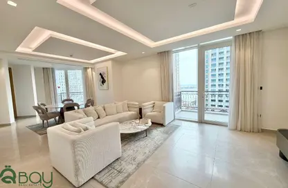 شقة - غرفة نوم - 2 حمامات للايجار في حدائق فلورستا - حدائق فلورستا - جزيرة اللؤلؤة - الدوحة