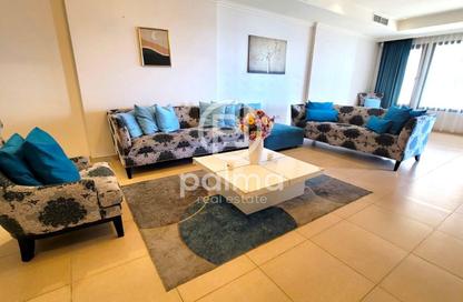 Apartment - 1 Bedroom - 2 Bathrooms for rent in East Porto Drive - Porto Arabia - The Pearl Island - Doha