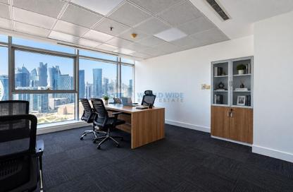 Office Space - Studio - 4 for rent in Al Jazeera Tower - West Bay - West Bay - Doha