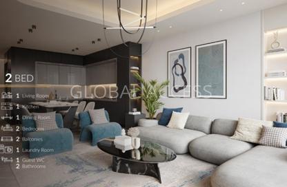 Apartment - 2 Bedrooms - 3 Bathrooms for sale in Lusail Marina Heights - Marina District - Lusail Apartment - 2 Bedrooms - 3 Bathrooms for sale in Lusail Marina Heights - Marina District - Lusail