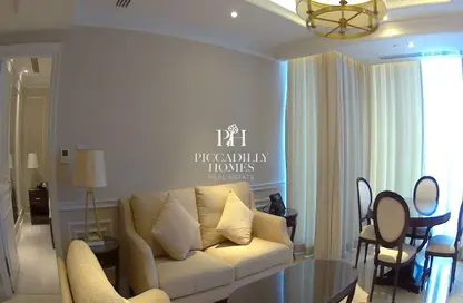 شقة - غرفة نوم - 1 حمام للايجار في برج وست باي - الخليج الجنوبي - الخليج الغربي - الدوحة