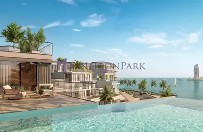 Apartment - 2 Bedrooms - 2 Bathrooms for sale in Les Vagues by Elie Saab - Qetaifan Islands - Lusail