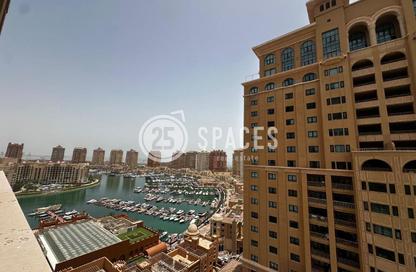 Apartment - 1 Bedroom - 2 Bathrooms for rent in East Porto Drive - Porto Arabia - The Pearl Island - Doha