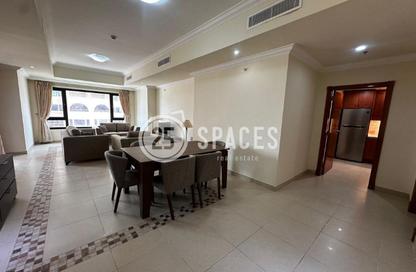 Apartment - 1 Bedroom - 2 Bathrooms for rent in East Porto Drive - Porto Arabia - The Pearl Island - Doha