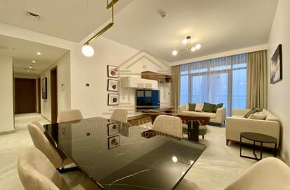 Apartment - 2 Bedrooms - 3 Bathrooms for rent in Lusail Marina Heights - Marina District - Lusail
