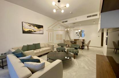 Apartment - 2 Bedrooms - 3 Bathrooms for rent in Lusail Marina Heights - Marina District - Lusail