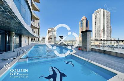Apartment - 2 Bedrooms - 3 Bathrooms for rent in Marina Tower 21 - Marina District - Lusail