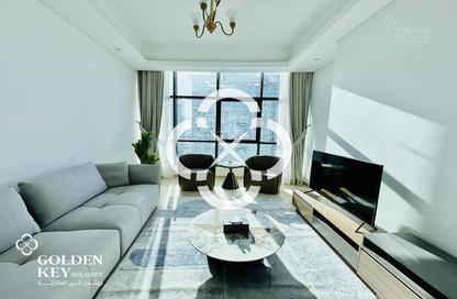 Apartment - 2 Bedrooms - 3 Bathrooms for rent in Marina Tower 21 - Marina District - Lusail