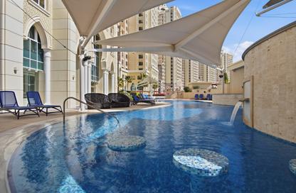 Apartment - Studio - 1 Bathroom for rent in Viva East - Viva Bahriyah - The Pearl Island - Doha