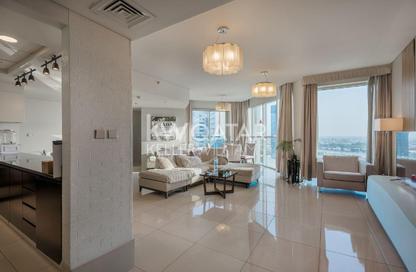 Apartment - 2 Bedrooms - 3 Bathrooms for rent in Lusail Residence - Marina District - Lusail