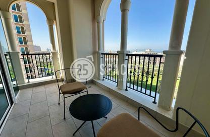 Apartment - 1 - 2 for rent in Viva East - Viva Bahriyah - The Pearl Island - Doha