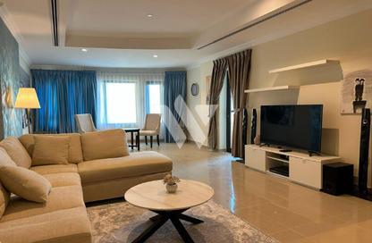 Apartment - 1 Bedroom - 2 Bathrooms for rent in East Porto Drive - Porto Arabia - The Pearl Island - Doha