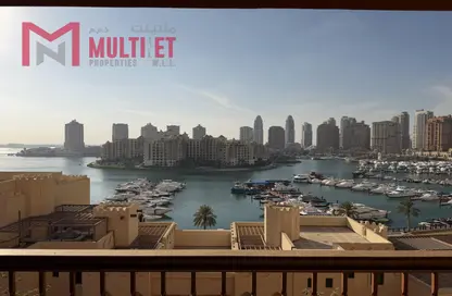 Apartment - Studio - 1 Bathroom for rent in East Porto Drive - Porto Arabia - The Pearl Island - Doha