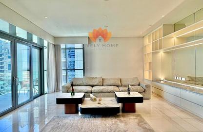 Apartment - 1 Bedroom - 2 Bathrooms for rent in Seef Lusail Tower 1 - Seef Lusail - Lusail City - Lusail