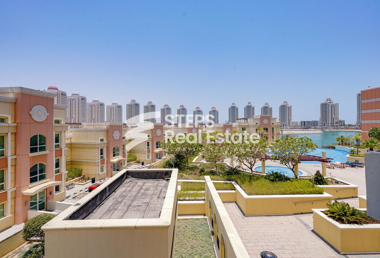 City and Sea View 2BHK Apartment in The Pearl